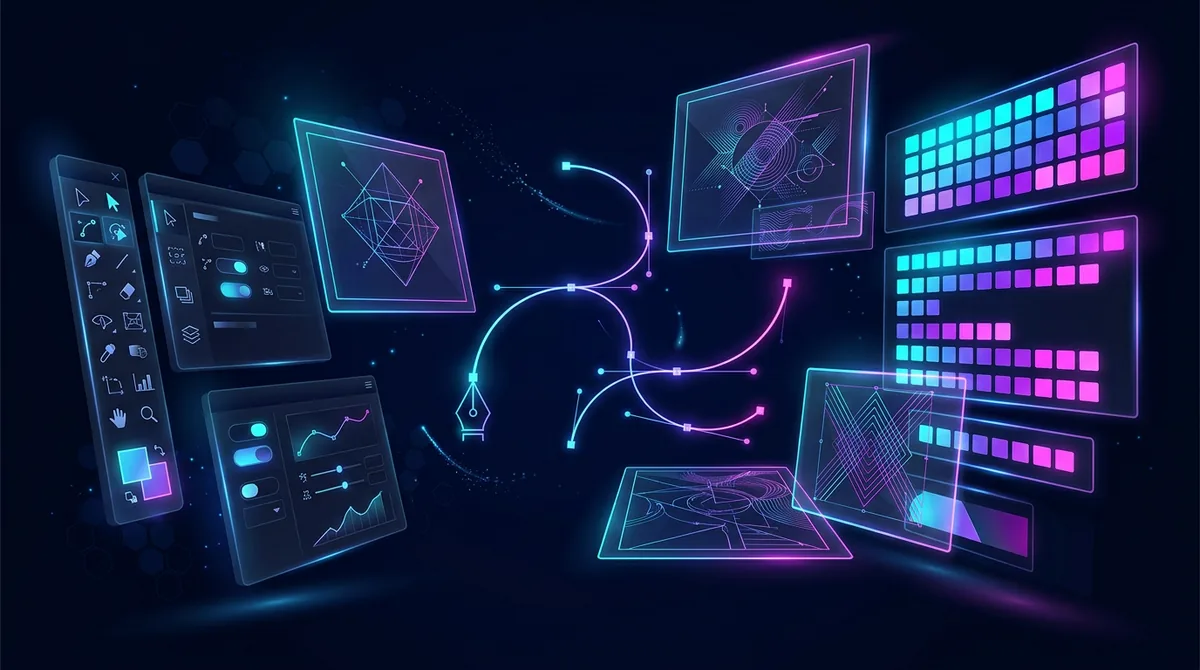 Graphic & Brand Design system visualization